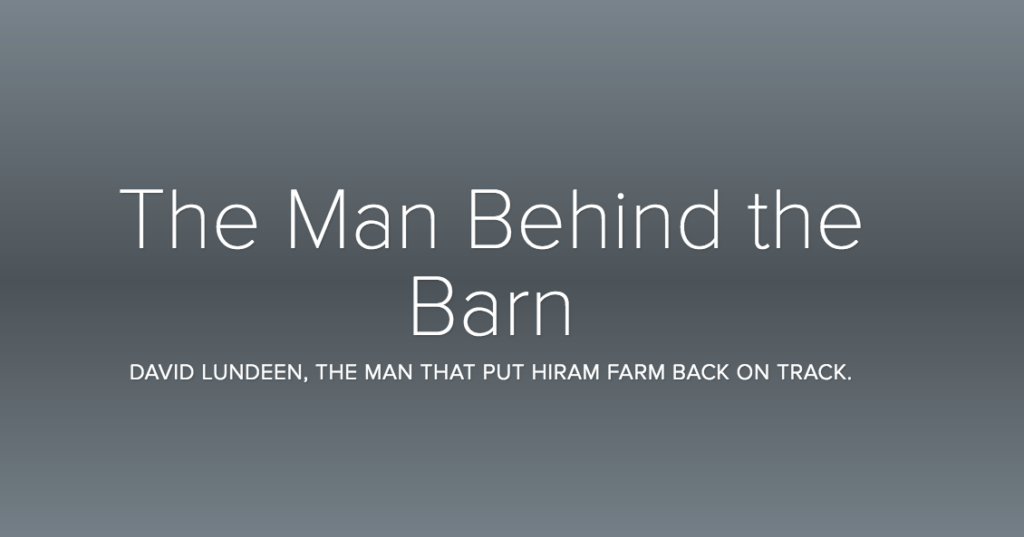 The Man Behind the Barn – Advanced Magazine Writing at Kent State ...